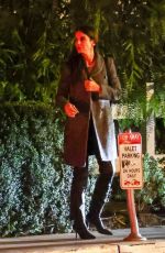 SANDRA BULLOCK Leaves San Vicente Bungalow in West Hollywood 01/11/2024