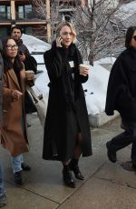 SAOIRSE RONAN Out at Sundance Film Festival 2024 in Park City 01/19/2024