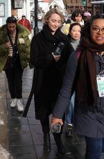 SAOIRSE RONAN Out at Sundance Film Festival 2024 in Park City 01/20/2024