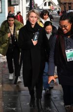 SAOIRSE RONAN Out at Sundance Film Festival 2024 in Park City 01/20/2024