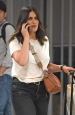 SARAH ABO Arrives in Melbourne for Australian Open Tennis 01/18/2024