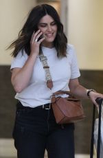 SARAH ABO Arrives in Melbourne for Australian Open Tennis 01/18/2024