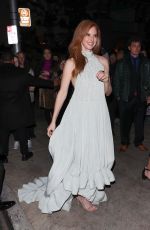 SARAH RAFFERTY Arrives at a Golden Globe After-party at Tommy