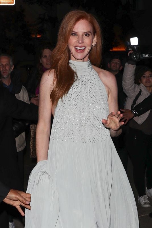 SARAH RAFFERTY Arrives at a Golden Globe After-party at Tommy