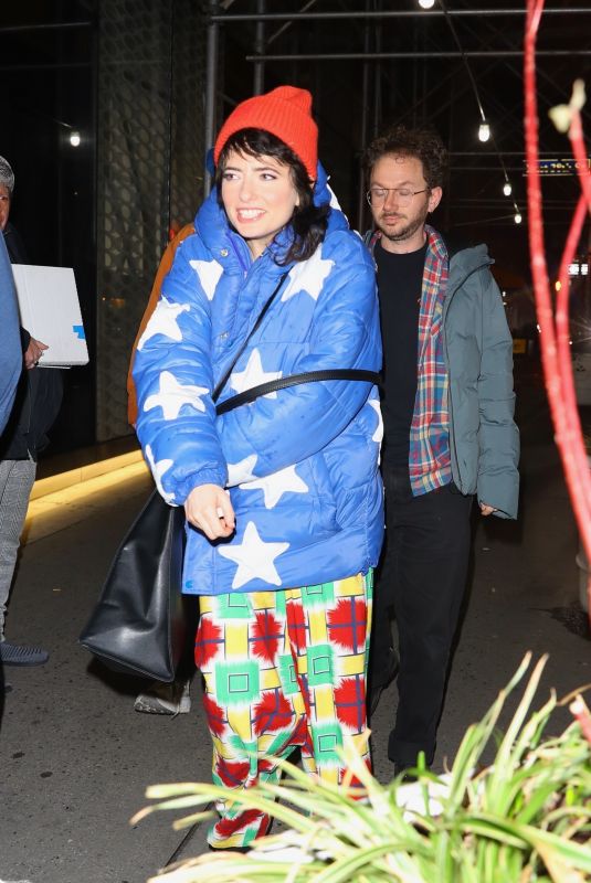 SARAH SHERMAN Arrives at SNL Afterparty at Zuma in New York 01/27/2024