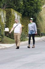 SARAH SILVERMAN and Rory Albanese Out Hikinig in Los Feliz 01/15/2024