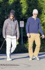 SARAH SILVERMAN and Rory Albanese Out with Their Dogs in Los Angeles 01/13/2024