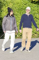 SARAH SILVERMAN and Rory Albanese Out with Their Dogs in Los Angeles 01/13/2024