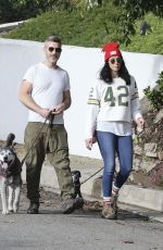 SARAH SILVERMAN and Rory Albanese Out with Their Dogs in Los Angeles 01/23/2024