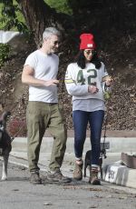 SARAH SILVERMAN and Rory Albanese Out with Their Dogs in Los Angeles 01/23/2024