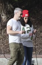SARAH SILVERMAN and Rory Albanese Out with Their Dogs in Los Angeles 01/23/2024