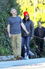 SARAH SILVERMAN and Rory Albanese Out with Their Dogs in Los Angeles 01/29/2024