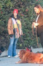 SARAH SILVERMAN and Rory Albanese Take Their Dogs for a Walk in Los Angeles 01/05/2024