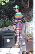 SARAH SILVERMAN Out for a Dog Walk with Rory Albanese 01/07/2024