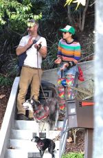 SARAH SILVERMAN Out for a Dog Walk with Rory Albanese 01/07/2024