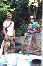 SARAH SILVERMAN Out for a Dog Walk with Rory Albanese 01/07/2024