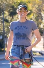 SARAH SILVERMAN Out with Her Dog with a Friend in Los Feliz 01/26/2024