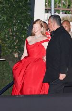 SARAH SNOOK Arrives at HBO MAX Emmy After-party at San Vicente Bungalows in West Hollywood 01/15/2024