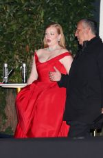 SARAH SNOOK Arrives at HBO MAX Emmy After-party at San Vicente Bungalows in West Hollywood 01/15/2024