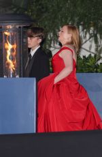 SARAH SNOOK Arrives at HBO MAX Emmy After-party at San Vicente Bungalows in West Hollywood 01/15/2024