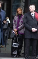 SAVANNAH JAMES Leaves Chanel Fashion Show in Paris 01/23/2024