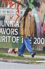 SCOUT WILLIS Out for a Dog Walk with a Friend in Silver Lake 01/05/2024