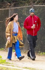 SCOUT WILLIS Out for a Dog Walk with a Friend in Silver Lake 01/05/2024