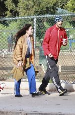 SCOUT WILLIS Out for a Dog Walk with a Friend in Silver Lake 01/05/2024