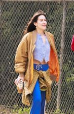 SCOUT WILLIS Out for a Dog Walk with a Friend in Silver Lake 01/05/2024