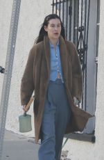 SCOUT WILLIS Out with Her Dog in Los Angeles 01/12/2024