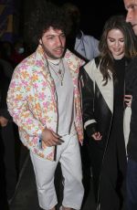 SELENA GOMEZ and Benny Blanco Leaves Lakers vs. Miami Heat Game at Crypto.com Arena in Los Angeles 01/03/2024