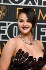SELENA GOMEZ at 75th Primetime Emmy Awards in Los Angeles 01/15/2024