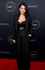 SELENA GOMEZ at AFI Awards Luncheon in Los Angeles 01/12/2024