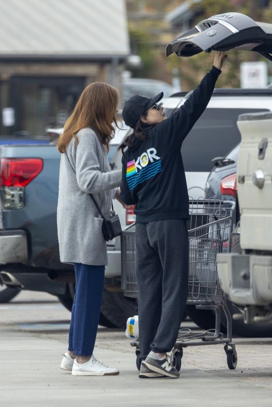 SHANNEN DOHERTY Out Shopping with Her Mom in Malibu 01/19/2024