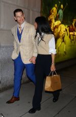 SHAY SHARIATZADEH and John Cena Arrives at Polo Bar in New York 01/25/2024