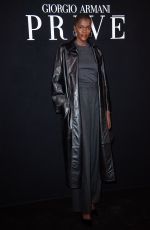 SHEILA ATIM at Giorgio Armani Prive Haute Couture Spring/Summer 2024 Show at Paris Fashion Week 01/22/2024