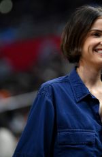 SHELLEY HENNIG at Los Angeles Clippers vs Miami Heat Game in Los Angeles 01/01/2024