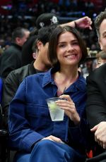 SHELLEY HENNIG at Los Angeles Clippers vs Miami Heat Game in Los Angeles 01/01/2024