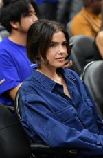 SHELLEY HENNIG at Los Angeles Clippers vs Miami Heat Game in Los Angeles 01/01/2024