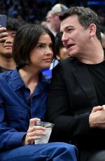 SHELLEY HENNIG at Los Angeles Clippers vs Miami Heat Game in Los Angeles 01/01/2024
