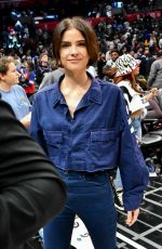 SHELLEY HENNIG at Los Angeles Clippers vs Miami Heat Game in Los Angeles 01/01/2024