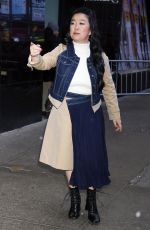 SHERRY COLA Arrives at Good Morning America to Promote The Tiger