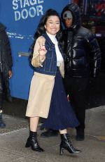 SHERRY COLA Arrives at Good Morning America to Promote The Tiger