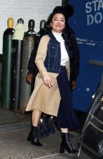 SHERRY COLA Arrives at Good Morning America to Promote The Tiger