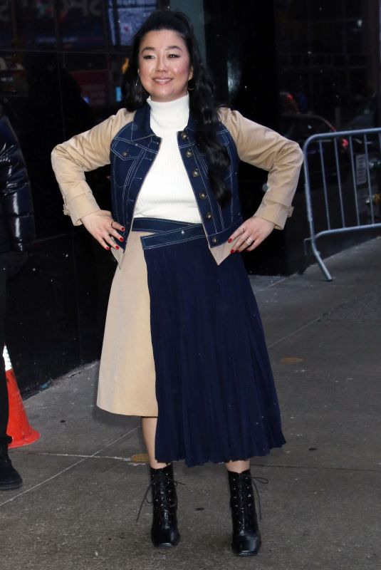 SHERRY COLA Arrives at Good Morning America to Promote The Tiger
