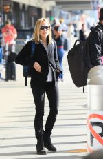 SHERYL VROW Arrives in Los Angeles 01/27/2024