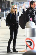 SHERYL VROW Arrives in Los Angeles 01/27/2024