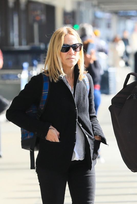 SHERYL VROW Arrives in Los Angeles 01/27/2024
