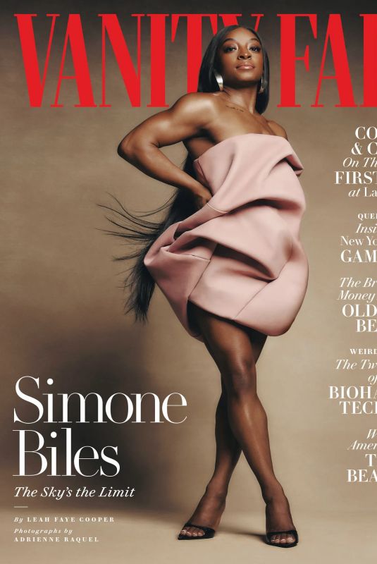 SIMONE BILES for Vanity Fair, February 2024