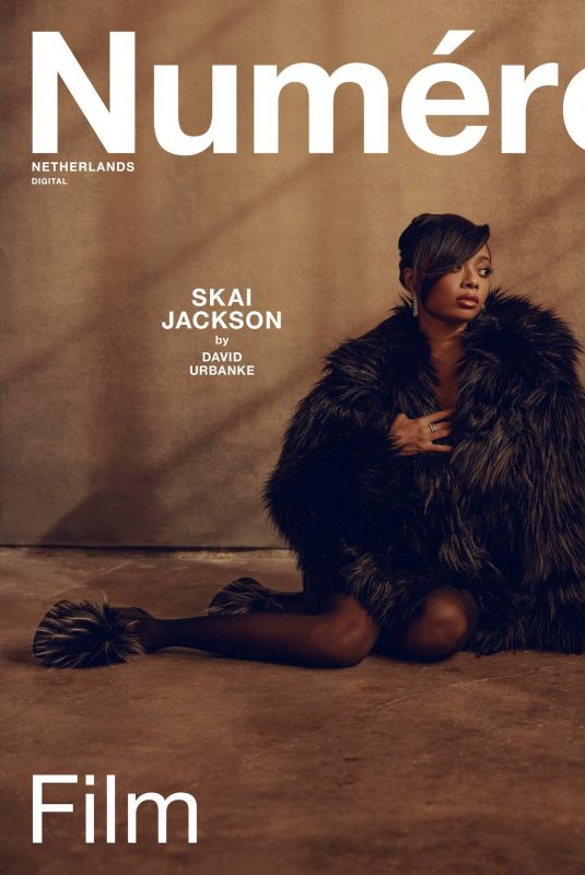 SKAI JACKSON for Numero Netherlands, January 2024